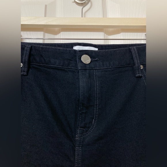 Bundle of Lane Bryant Mid Rise Boyfriend Black Light Wash Jean Shorts 14 Denim - Picture 11 of 16